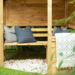 Forest Garden Venetian Corner Arbour -The Garden Hub Sales CARBHD16