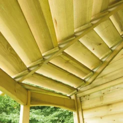 Forest Garden Venetian Corner Arbour -The Garden Hub Sales CARBHD6