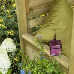 Forest Garden Venetian Corner Arbour -The Garden Hub Sales CARBHD8