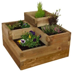 Caledonian Tiered Raised Bed 6 Caledonian Tiered Raised Bed -The Garden Hub Sales FGCTRBHD3