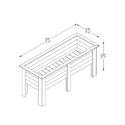 Deep Root Planter -The Garden Hub Sales FGDRP3