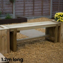 Double Sleeper Bench -The Garden Hub Sales FGDSBEN10