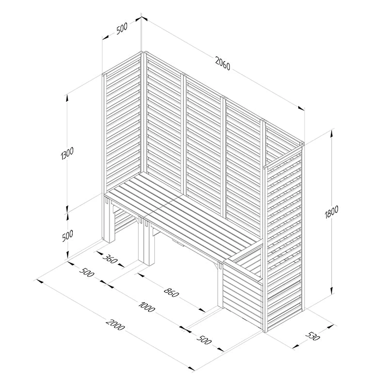 Forest Garden Modular Seating V2 5 Forest Garden Modular Seating V2 - Image 5