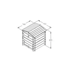 Beehive Compost Bin -The Garden Hub Sales FGSBHC3