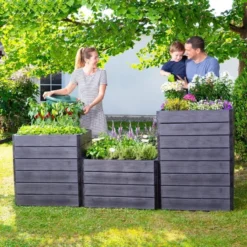 Ergo Quadro Raised Bed System -The Garden Hub Sales GFEQRBS1
