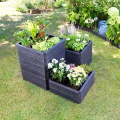 Ergo Quadro Raised Bed System -The Garden Hub Sales GFEQRBS10