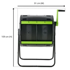 Maze 180 Litre Compost Tumbler -The Garden Hub Sales GGCT1804