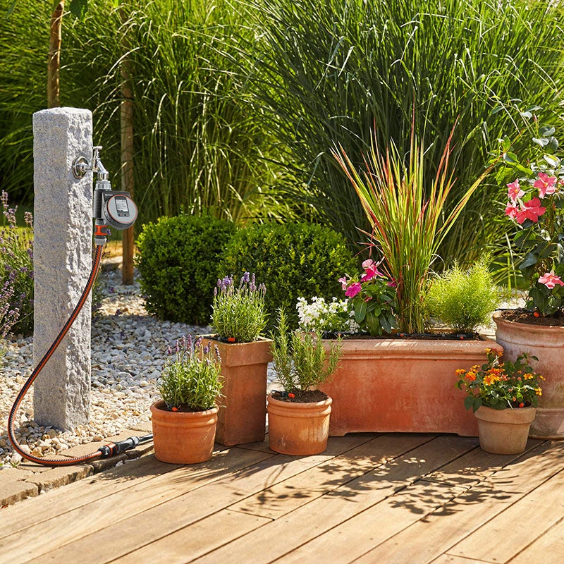 Gardena Micro Drip Starter Kit With Computer 1 Gardena Micro Drip Starter Kit With Computer