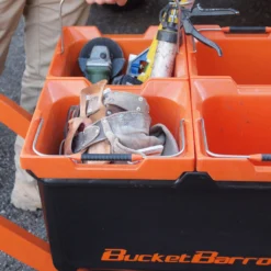 BucketBarrow Pro130D Dual Wheel Wheelbarrow Kit -The Garden Hub Sales MDPRO130DKIT9