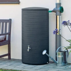 Novara 280 Litre Water Butt 11 Novara 280 Litre Water Butt -The Garden Hub Sales PTNOV1
