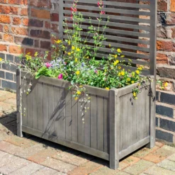 Rowlinson Alderley Rectangular Planter And Trellis 10 Rowlinson Alderley Rectangular Planter And Trellis -The Garden Hub Sales ROALDRPLTR3