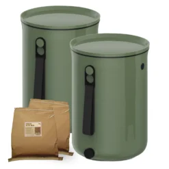 Bokashi Organko Two Kitchen Composter Value Pack -The Garden Hub Sales WWBO26