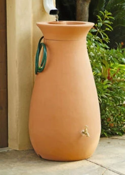 Cascata Clay Effect Water Butt 245 Litre 13 Cascata Clay Effect Water Butt 245 Litre -The Garden Hub Sales image 104762