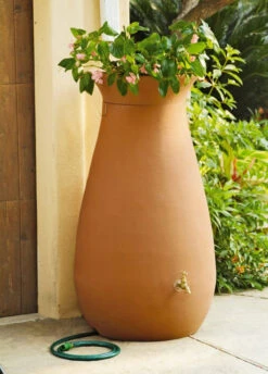 Cascata Clay Effect Water Butt 245 Litre 12 Cascata Clay Effect Water Butt 245 Litre -The Garden Hub Sales image 104763