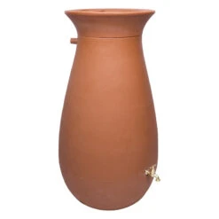 Cascata Clay Effect Water Butt 245 Litre 9 Cascata Clay Effect Water Butt 245 Litre -The Garden Hub Sales image 104766