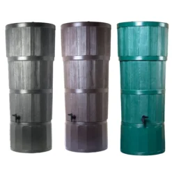 Woodgrain Effect Polybutt 150 Litres -The Garden Hub Sales image 105348