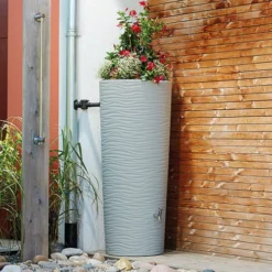 Natura Water Tank Plus Planter 350 Litres -The Garden Hub Sales image 105500