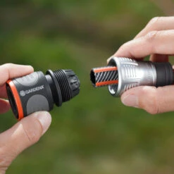 Gardena Premium Metal Hose Connector 17 Gardena Premium Metal Hose Connector -The Garden Hub Sales image 135287