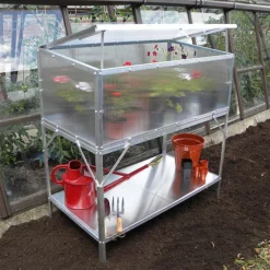 Modular Cold Frame Complete With Two Tier Bench -The Garden Hub Sales image 137942
