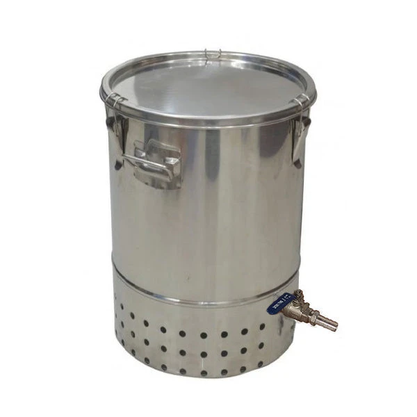 Deluxe Stainless Steel Bokashi Composter 1 Deluxe Stainless Steel Bokashi Composter