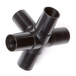 19mm Tube 5 Way 90* Joint