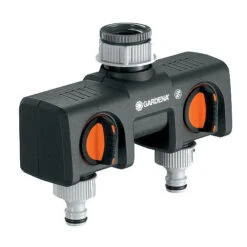 Gardena Threaded Twin Tap Connector 9 Gardena Threaded Twin Tap Connector -The Garden Hub Sales image 89126