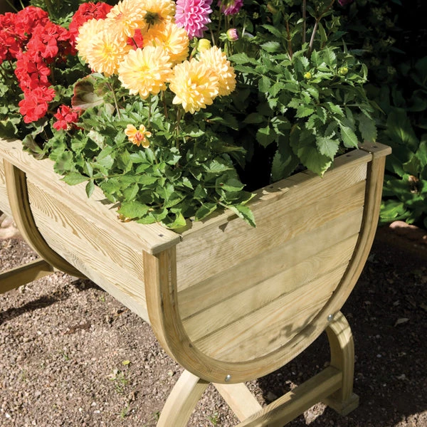 Rowlinson Marberry Barrel Planter 4 Rowlinson Marberry Barrel Planter - Image 4